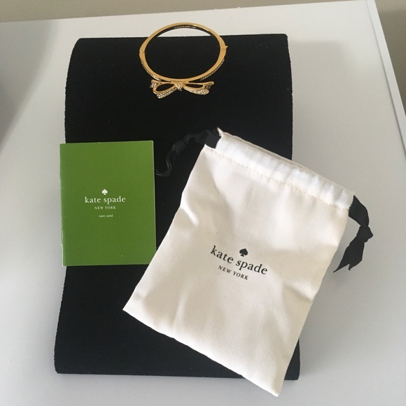 Kate Spade Gold Bow Accent Bracelet - Picture 1 of 3